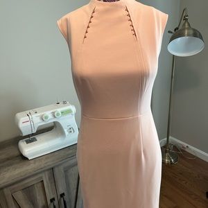 Ivanka trump peach dress